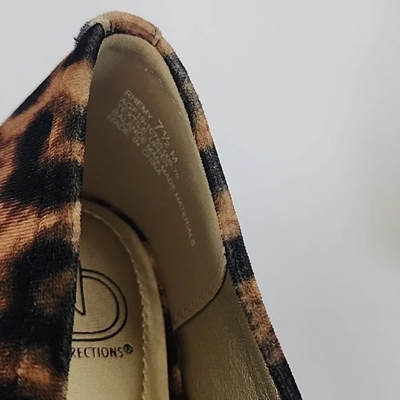 ND New Direction Rhemy Leopard Cheeta Print Women's Flats Shoes Size 7.6 - Picture 10 of 10